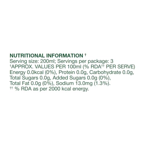 Image of Paper Boat Green Apple Sparkling Water, 600ml | Carbonated Water | Zero Sugar, Zero Calories I Sugar Free
