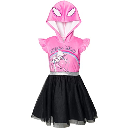 Vestido de tul para niña Spider-Man Spider-Gwen ideal para fiestas de cumpleaños