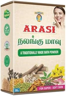 ARASI Organic Nalangu maavu/Sunni Pindi (Ubtan Herbal Bath powder) 100 Grams (100 g)