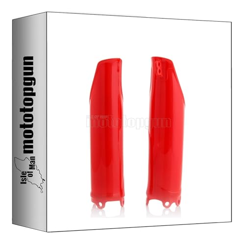 Couvercle fourche rouge Acerbis robuste anti-impacts pour Honda CRF 450 R 17-18