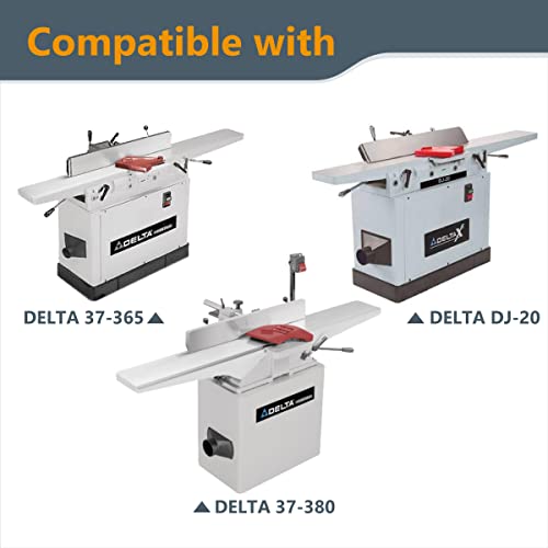 Couteaux HSS Powertec 148071 de 20,3 cm pour Delta 37-350, lot de 3 - 5