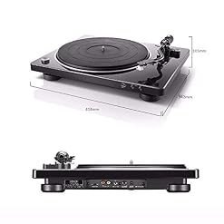 NAMSAR Vinyle phonographes Modern Home Old Record Player Vinyle Turntable Pression Aiguille réglable 3 Turntable Vitesse 331/3 & 4578RPM Support MM/MC Cartouche - Les Beatles, Paul McCartney, John Lennon, RIngo Starr, George Harrison NAMSAR Vinyle phonographes Modern Home Old Record Player Vinyle Turntable Pression Aiguille réglable 3 Turntable Vitesse 331/3 & 4578RPM Support MM/MC Cartouche – Image 7