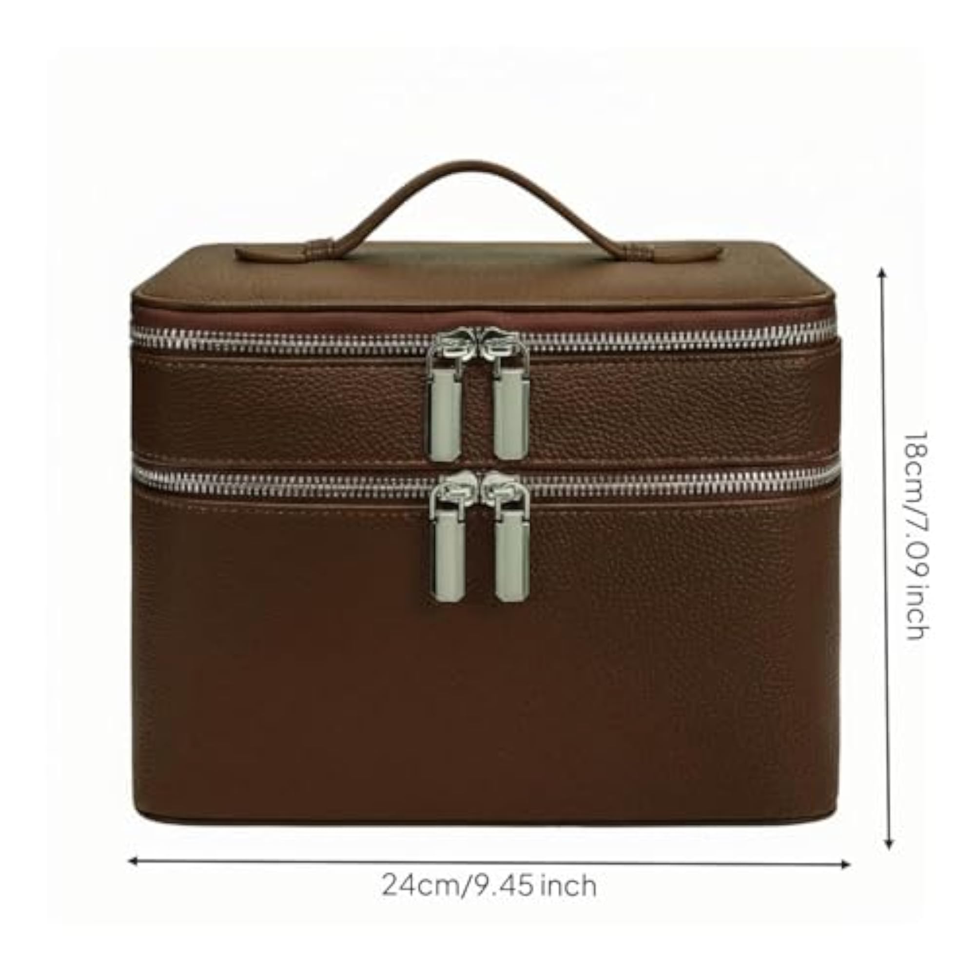 Stain-Proof Portable Cosmetic Train Case