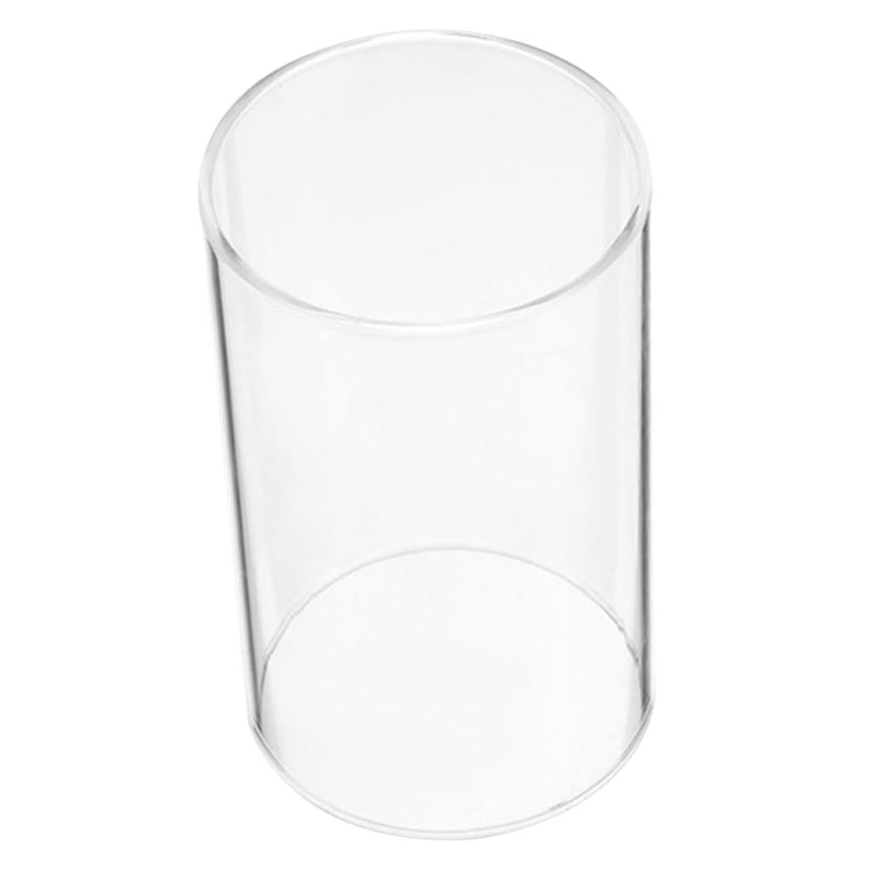 Cabilock 3 Pièces Abat-jour Bougie En Verre Cannelé Cône Bougeoirs Manche Moderne Manchon Porte-bougie Ouragan Transparent Verre à Haute Teneur En Borosilicate