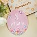 Baby Monthly Milestone Sign - Acrylic Baby Monthly Milestone Card - Newborn Photography Props to Document Your Baby´s Growth - Baby Announcement Sign (B11)