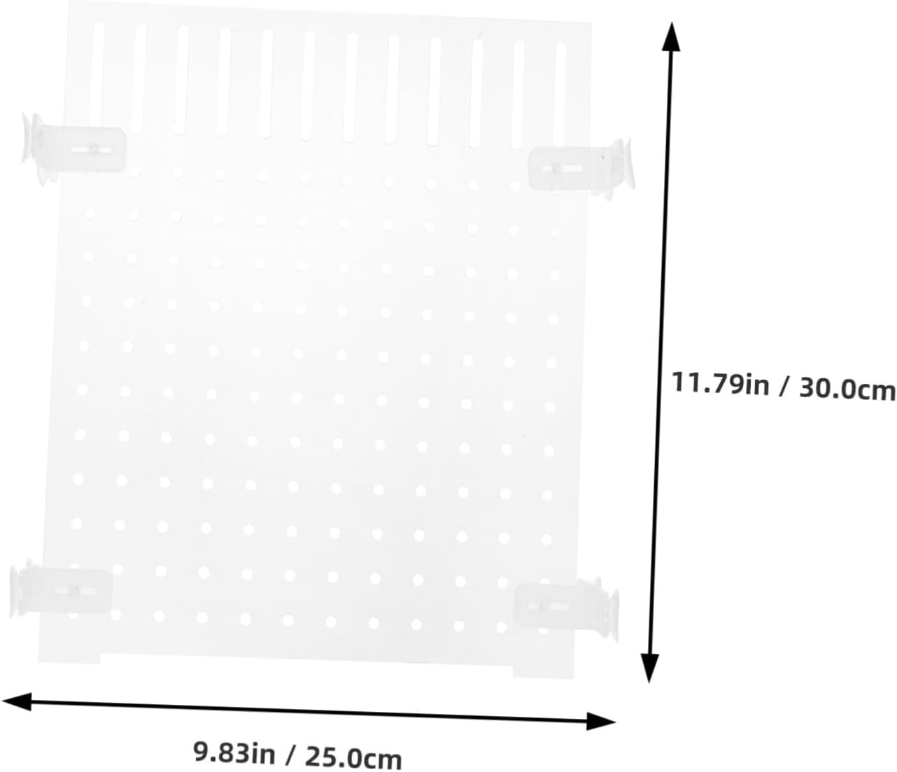 DIY Acrylic Fish Breeding Divider Board Aquarium Separator for Fish Tanks Durable Transparent Isolation Panel with Suction Cups for Betta and Guppy Care
