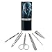 THE LORD OF THE RINGS Gollum Character Stainless Steel Manicure Pedicure Grooming Beauty Care Travel Kit
