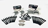 J Martin Auto Bundled Standard size Rod and Main Bearing sets with Main Cap Bolts and second design connecting rod bolts compatible with 2000-2015 Chevy GM LS1 LS2 LS6 LS7 LS9 Engines.