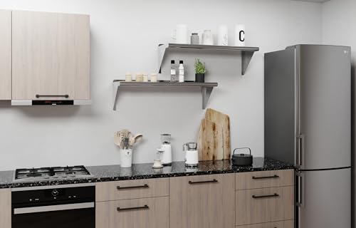 Image of AmGood 36 inch Long X 12 inch Deep Stainless Steel Wall Shelf | NSF Certified | Appliance & Equipment Metal Shelving | Kitchen, Restaurant, Garage, Laundry, Utility Room