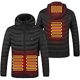 4.【Spannung】 Dieser USB-Heizmantel muss an ein mobiles Netzteil angeschlossen werden, wenn es heiß ist. ist (bringen Sie Ihre eigene) 5V Spannung, stabile Leistung, sicher und langlebig und niedriger als der 36V Standard des menschlichen Körpers.