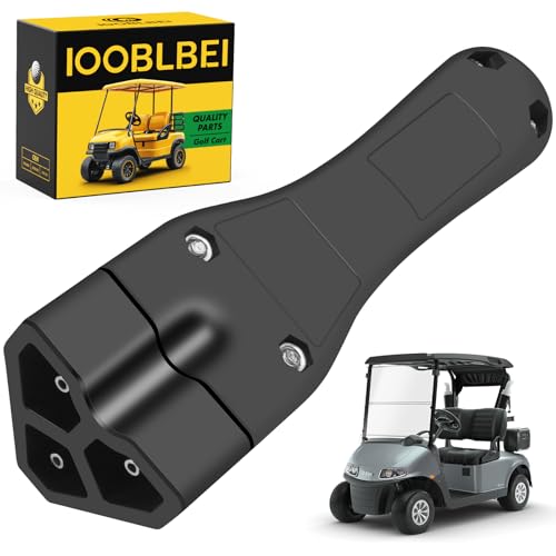 IOOBLBEI Golf Cart 48 Volt 3-Pin Triangle Charger Plug Handle for EZGO RXV 2008-UP and 2010-UP 2Five Vehicles, EZGO RXV Charger Plug, OEM# 604321,611218