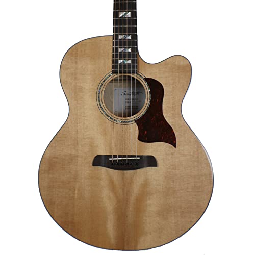 Sawtooth ST-MPL-AEJC-KIT-3 Maple Series Acoustic-Electric Cutaway Jumbo Guitar thumb #2