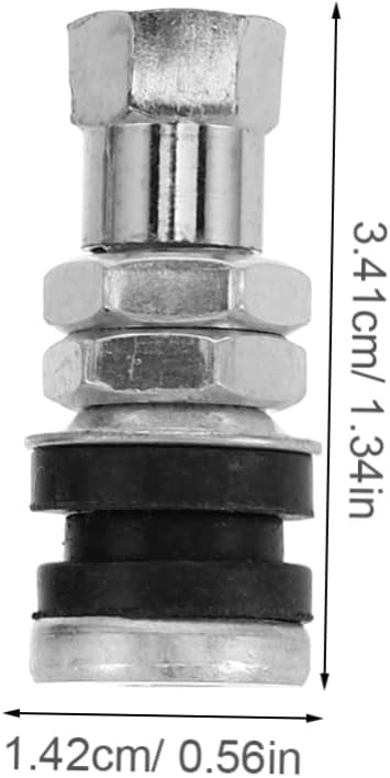 Replacement Tire Valve Stems Pcs Metal for Motorcycles Cars Trucks Easy Installation Construction