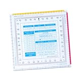 Règle multifonctionnelle – un ensemble idéal pour les professionnels et les amateurs souhaitant obtenir des dimensions précises et complètes pour leurs travaux, règle à dessin pour étudiants