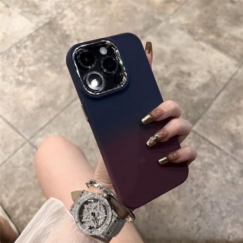 Coque iPhone 11 silicone souple anti-choc protection dégradé rose - 5