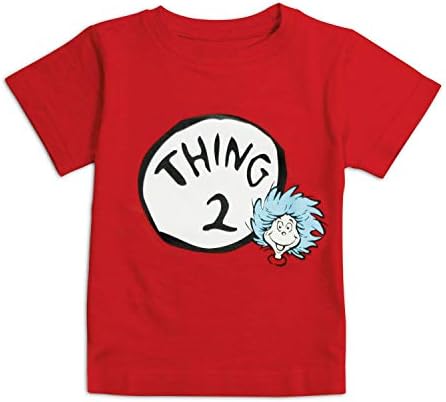 Dr. Seuss Thing 2 Red Infant TShirt, 4t image 2