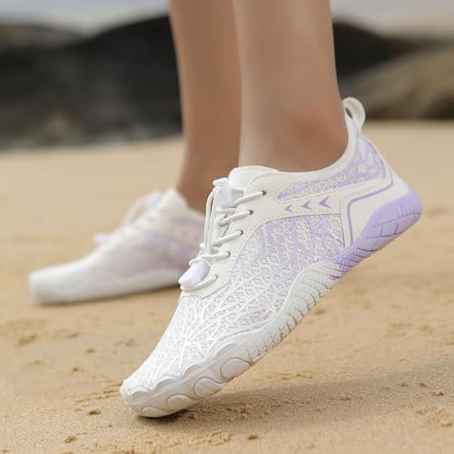 Image of Hike Barefoot Shoes for Women Men, Pro Barefoot Shoe with Wide Toe Box for Hiking, Walking, Swimming, Non-Slip Breathable Lightweight Water Shoes Unisex