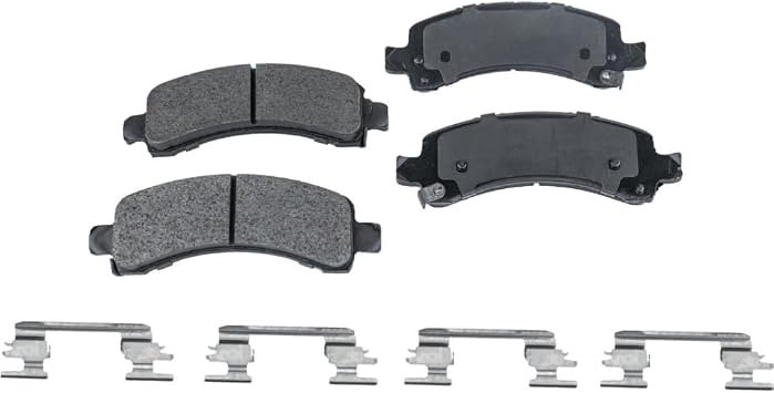 Rear Semi-Metallic Brake Pad Set Fits RWD 16568401 89027010 88964197 89056378 EHT974AH 88982614 89027019 88965714 50009741