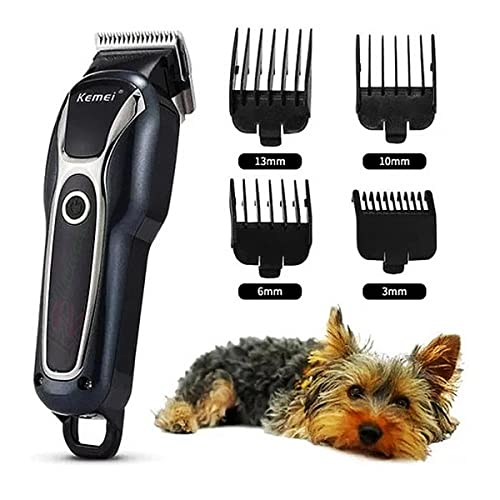 Máquina de Tosa Pet Bivolt Profissional Kemei KM-1991