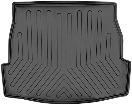 RizLiner Custom Fit Cargo Liner Compatible with Toyota RAV 4 2019-2023 Heavy Duty All Weather Car Trunk Liner Soft TPE Cargo Mats (Black)