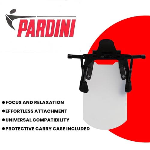Image of Pardini Clip-on Blinder for Shooting & Archery (Translucent) | ISSF Standard Italian Eye Blinder for Glasses & Goggles | Easy Attachment | Reduces Distraction & Enhances Focus | Lightweight & Durable