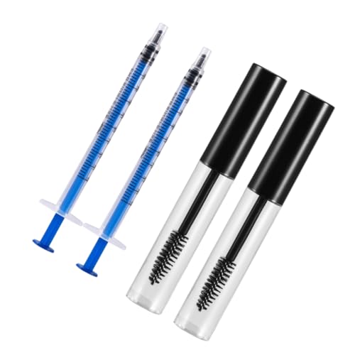 PLAFOPE 12個 ブラシ空ボトル 睫毛 詰め替え可能 チューブ コンテナ まつげ育毛液容器 ボトル プラスチック