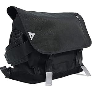 Adelphos MBG2 Messenger Bag, Large Capacity, Thick Back Cushion, Prevents Fatigue, Holds 15.6 Inch PC, Water Repellent, Reflector Material Included
