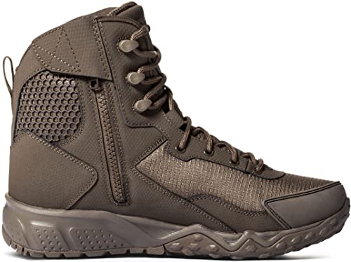 Cqr Men's Military Tactical Boots, Lightweight 6 Inches Combat Boots, Durable Edc Outdoor Work Boots, Raider 6 - Zip Sienna, 7 #TOP5