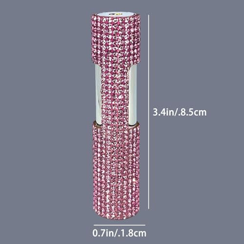 Encendedor antorcha ajustable rosa para camping miniatura 3