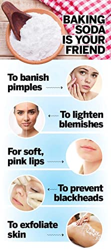 250 Gram Pure Organic Baking Soda Sodium Bicarbonate For Cooking, Baking, And Cleaning #TOP6