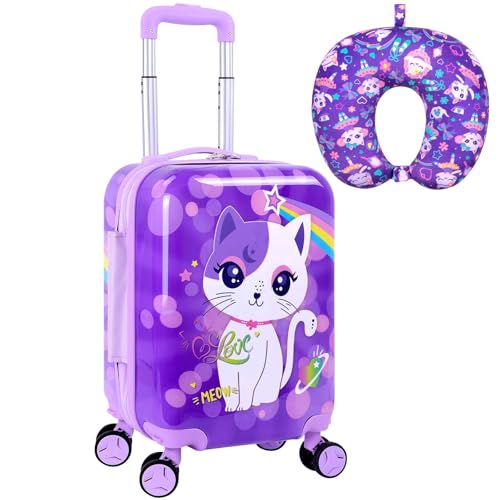 Lightweight Hardshell Spinner Suitcase Set 2PCS Wheels -