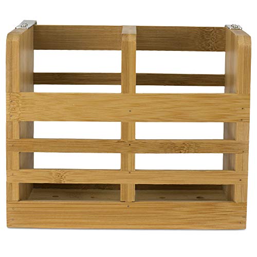 Home Basics CH44543 Bamboo Utensil Holder, Natural