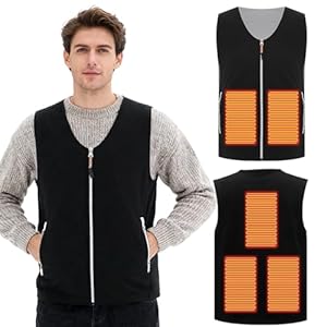 Verwarmd vest voor dames en heren, ...