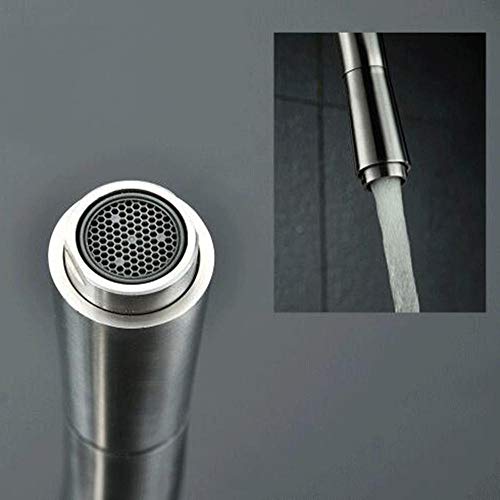 Robinet de cuisine rétractable en acier inoxydable 304 pour évier brossé - 4