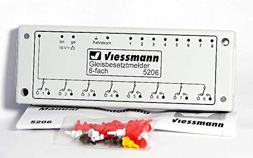 Preisvergleich Produktbild Viessmann 5206 - Gleisbesetztmelder, 8-Fach