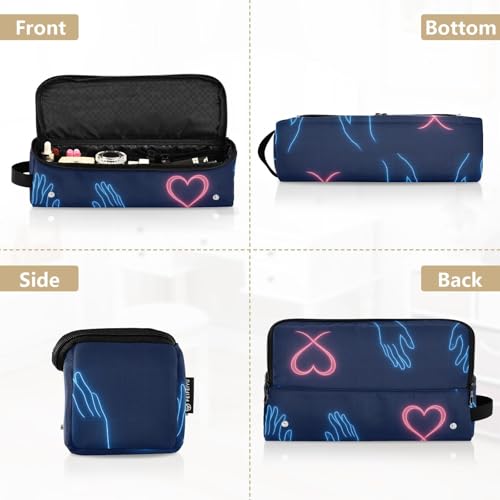 Bolsa de Viaje para Herramientas de Cabello para Mujeres y Tapete Resistente al Calor con Estuche Impermeable para Planchas, Rizadoras y Organizador miniatura 5