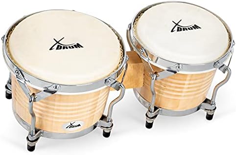Set XDrum Bongos Club Tobacco incl. Housse de Bongo