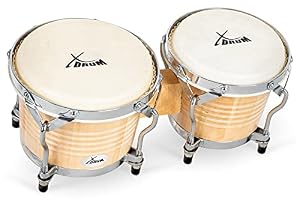 XDrum Bongos Pro Natur - 2 Trommeln