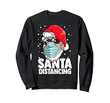 Photo Gallery santa distancing - stai lontano! felpa Photo Gallery santa distancing - stai lontano! felpa