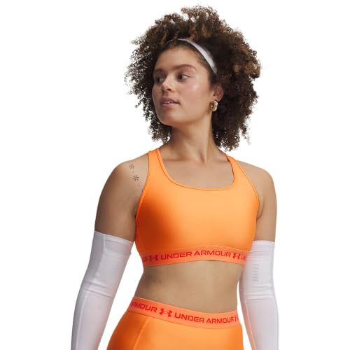 Image of Under Armour Women's Crossback Mid Impact Sports Bra