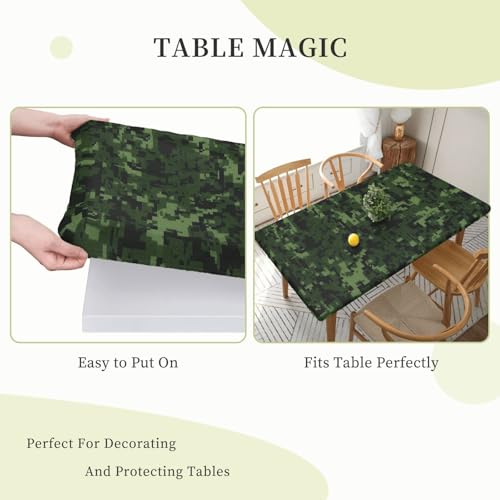 Nappe de table imperméable 76 x 152 cm pour repas sereins - 5