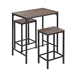 Mehrzweck-küchen bartisch set: Dasessgruppe kann in Küchen, Restaurants, Cafés usw. verwendet werden, eine breite Palette von Anwendungen.