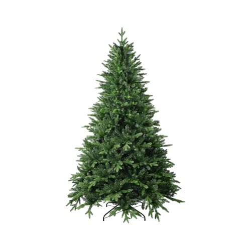 Image of Fizzytech 4 Feet Artificial PVC+PE Christmas Tree with 825 Tips, Premium Lifelike Foliage, Strong Steel Stand, Easy Setup, Corner Christmas Tree for Home, Office & Holiday Decoration