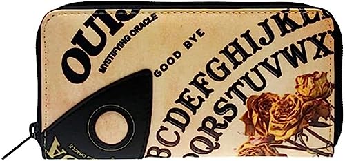 TCB Creations Ouija Letters Zip Around Purse Clutch Wallet