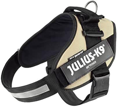 Julius-K9, 16IDC-P-B2, IDC Powerharness, dog harness, Size: Baby 2, Black