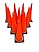 Mutual Traffic Cone with 10 lbs Plain Finish, 36