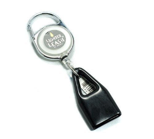Premium Retractable Keychain Clip (White)