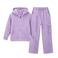 CSVBVSQ Back To School Clothes For Teen Girls,(Purple_01,120=5-6Years) — image 4