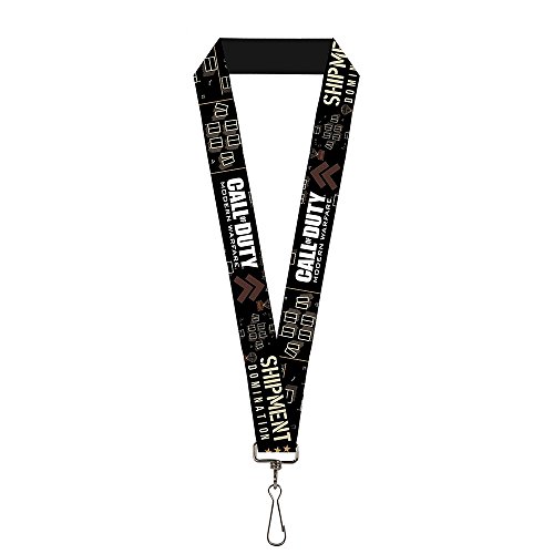 Buckle Down Unisex-Erwachsene Lanyard-1.0"-Call of Duty-modern Warfare Shipment Domina Schlüsselanhänger, Mehrfarbig, Einheitsgröße