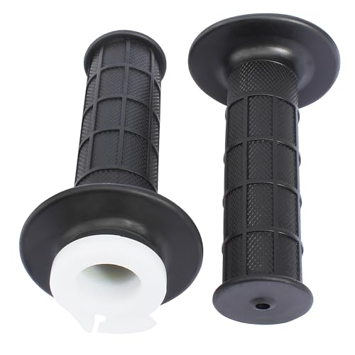 QAZAKY Twist Throttle Accelerator Handle Grip Cable Set for 50cc-90cc 110cc 125cc 140cc 150cc 200cc 250cc 4-stroke Engine Pit Dirt Mini Pocket Bike ATV Quad Scooter CRF50 XR50 7/8inch 22mm Handlebar - Image 8